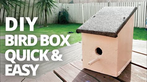 simple bird boxes to make